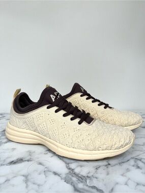 APL Athletic Propulsion Labs Techloom Phantom sneakers Vanilla/Chocolate color 9
